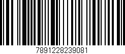 Código de barras (EAN, GTIN, SKU, ISBN): '7891228239081'