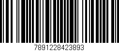 Código de barras (EAN, GTIN, SKU, ISBN): '7891228423893'