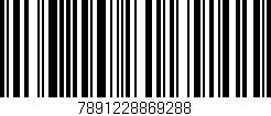 Código de barras (EAN, GTIN, SKU, ISBN): '7891228869288'