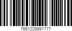 Código de barras (EAN, GTIN, SKU, ISBN): '7891228891777'