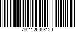 Código de barras (EAN, GTIN, SKU, ISBN): '7891228896130'