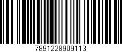 Código de barras (EAN, GTIN, SKU, ISBN): '7891228909113'