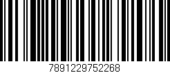 Código de barras (EAN, GTIN, SKU, ISBN): '7891229752268'