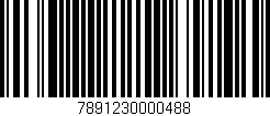 Código de barras (EAN, GTIN, SKU, ISBN): '7891230000488'