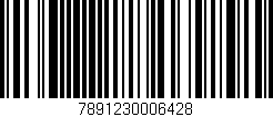 Código de barras (EAN, GTIN, SKU, ISBN): '7891230006428'