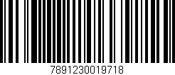 Código de barras (EAN, GTIN, SKU, ISBN): '7891230019718'