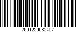 Código de barras (EAN, GTIN, SKU, ISBN): '7891230063407'