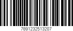 Código de barras (EAN, GTIN, SKU, ISBN): '7891232513207'