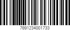 Código de barras (EAN, GTIN, SKU, ISBN): '7891234001733'