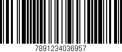 Código de barras (EAN, GTIN, SKU, ISBN): '7891234036957'