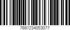 Código de barras (EAN, GTIN, SKU, ISBN): '7891234053077'