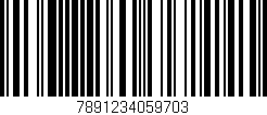 Código de barras (EAN, GTIN, SKU, ISBN): '7891234059703'