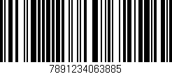 Código de barras (EAN, GTIN, SKU, ISBN): '7891234063885'