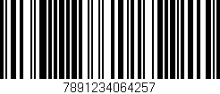 Código de barras (EAN, GTIN, SKU, ISBN): '7891234064257'