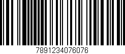 Código de barras (EAN, GTIN, SKU, ISBN): '7891234076076'