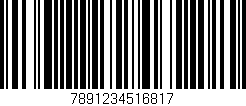 Código de barras (EAN, GTIN, SKU, ISBN): '7891234516817'