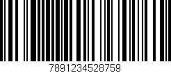 Código de barras (EAN, GTIN, SKU, ISBN): '7891234528759'