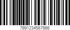 Código de barras (EAN, GTIN, SKU, ISBN): '7891234567888'