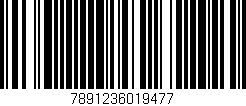 Código de barras (EAN, GTIN, SKU, ISBN): '7891236019477'
