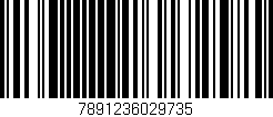 Código de barras (EAN, GTIN, SKU, ISBN): '7891236029735'