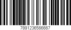 Código de barras (EAN, GTIN, SKU, ISBN): '7891236566667'