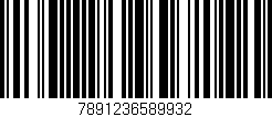 Código de barras (EAN, GTIN, SKU, ISBN): '7891236589932'