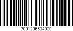 Código de barras (EAN, GTIN, SKU, ISBN): '7891236634038'