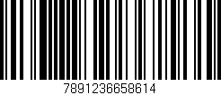 Código de barras (EAN, GTIN, SKU, ISBN): '7891236658614'