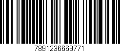 Código de barras (EAN, GTIN, SKU, ISBN): '7891236669771'