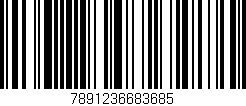 Código de barras (EAN, GTIN, SKU, ISBN): '7891236683685'