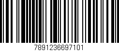 Código de barras (EAN, GTIN, SKU, ISBN): '7891236697101'