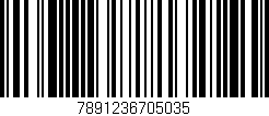 Código de barras (EAN, GTIN, SKU, ISBN): '7891236705035'