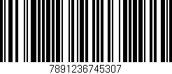Código de barras (EAN, GTIN, SKU, ISBN): '7891236745307'