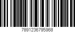 Código de barras (EAN, GTIN, SKU, ISBN): '7891236795968'