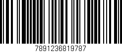 Código de barras (EAN, GTIN, SKU, ISBN): '7891236819787'