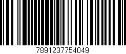 Código de barras (EAN, GTIN, SKU, ISBN): '7891237754049'