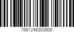 Código de barras (EAN, GTIN, SKU, ISBN): '7891246303900'