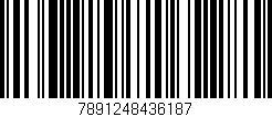 Código de barras (EAN, GTIN, SKU, ISBN): '7891248436187'