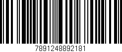 Código de barras (EAN, GTIN, SKU, ISBN): '7891248892181'