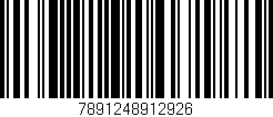 Código de barras (EAN, GTIN, SKU, ISBN): '7891248912926'