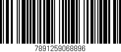 Código de barras (EAN, GTIN, SKU, ISBN): '7891259068896'