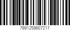 Código de barras (EAN, GTIN, SKU, ISBN): '7891259607217'