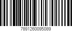 Código de barras (EAN, GTIN, SKU, ISBN): '7891260095089'