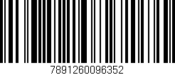 Código de barras (EAN, GTIN, SKU, ISBN): '7891260096352'