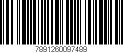 Código de barras (EAN, GTIN, SKU, ISBN): '7891260097489'