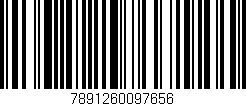 Código de barras (EAN, GTIN, SKU, ISBN): '7891260097656'