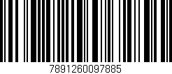 Código de barras (EAN, GTIN, SKU, ISBN): '7891260097885'