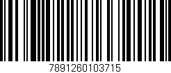 Código de barras (EAN, GTIN, SKU, ISBN): '7891260103715'