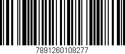 Código de barras (EAN, GTIN, SKU, ISBN): '7891260108277'