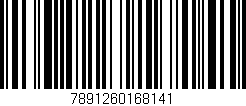 Código de barras (EAN, GTIN, SKU, ISBN): '7891260168141'